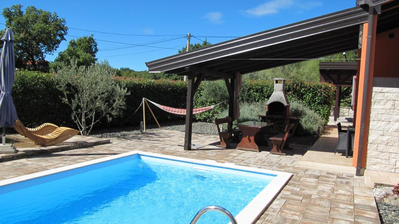 Villa Kras Rabac Labin Ripenda Pool Ripenda Kras ภายนอก รูปภาพ