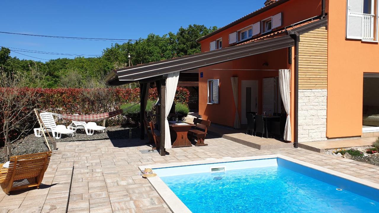 Villa Kras Rabac Labin Ripenda Pool Ripenda Kras ภายนอก รูปภาพ